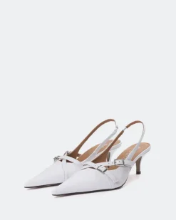 Women L'INTERVALLE Montrose White Leather