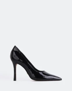 Women L'INTERVALLE Moraya Black Patent