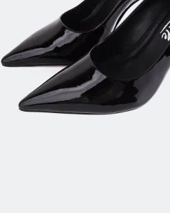 Women L'INTERVALLE Moraya Black Patent