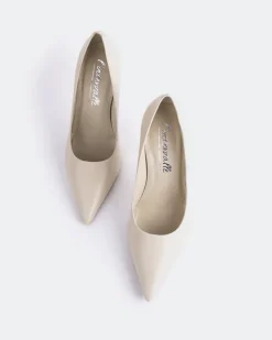 Women L'INTERVALLE Moraya Off White Leather