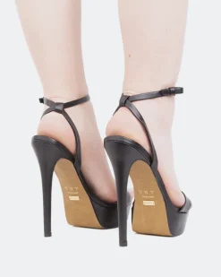 Women L'INTERVALLE Morena Black Leather