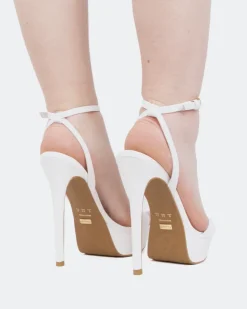 Women L'INTERVALLE Morena White Leather