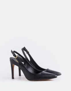 Women L'INTERVALLE Morisha Black Leather