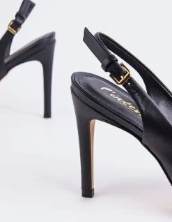 Women L'INTERVALLE Morisha Black Leather