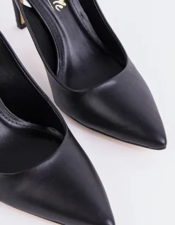 Women L'INTERVALLE Morisha Black Leather