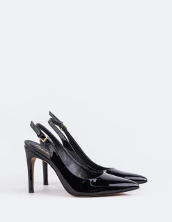 Women L'INTERVALLE Morisha Black Patent
