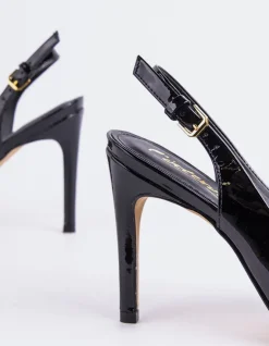 Women L'INTERVALLE Morisha Black Patent