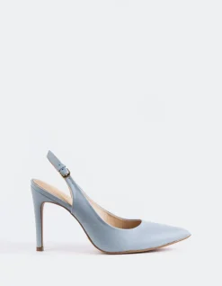Women L'INTERVALLE Morisha Blue Leather