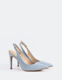 Women L'INTERVALLE Morisha Blue Leather