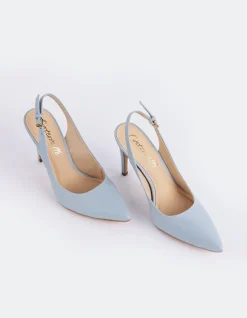 Women L'INTERVALLE Morisha Blue Leather