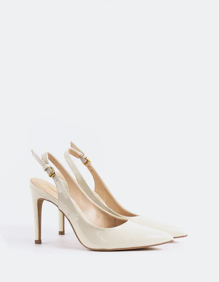 Women L'INTERVALLE Morisha Off White Patent