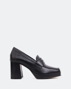Women L'INTERVALLE Moro Black Leather