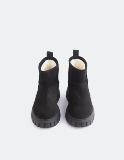 Women L'INTERVALLE Mortara Black Suede