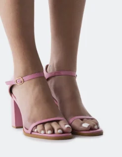 Women L'INTERVALLE Moscato Pink Leather