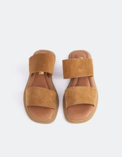 Women L'INTERVALLE Mostar Tan Suede