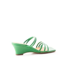 Women L'INTERVALLE Muelle Green Leather