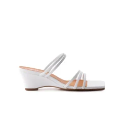 Women L'INTERVALLE Muelle White Leather