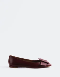 Women L'INTERVALLE Mulan Bordeau Leather