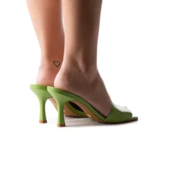 Women L'INTERVALLE Mylos Green Leather