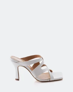 Women L'INTERVALLE Myrtos White Leather