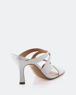 Women L'INTERVALLE Myrtos White Leather