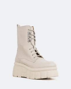 Women L'INTERVALLE Nanaimo Beige Leather