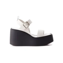 Women L'INTERVALLE Napoleon Off White Leather