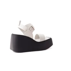 Women L'INTERVALLE Napoleon Off White Leather
