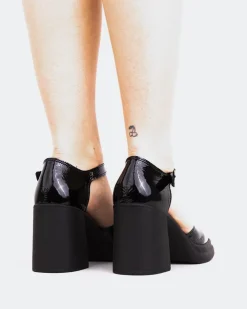 Women L'INTERVALLE Navona Black Naplack