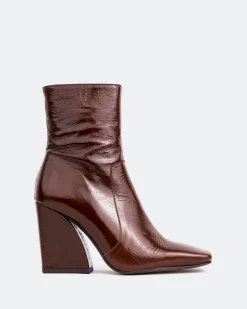 Women L'INTERVALLE Nazaire Chestnut Leather
