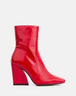 Women L'INTERVALLE Nazaire Red Leather