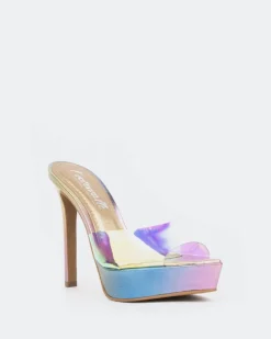 Women L'INTERVALLE Nene, Multi Clear/Vinyl Multi