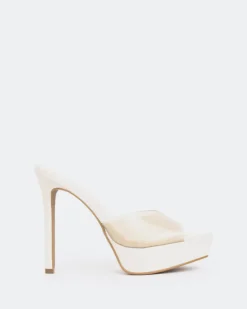 Women L'INTERVALLE Nene, Off White Clear/Vinyl Blanc Cassé