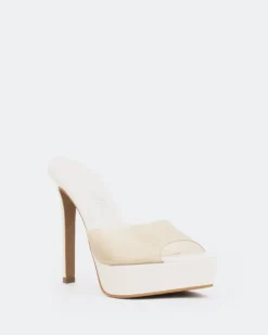 Women L'INTERVALLE Nene, Off White Clear/Vinyl Blanc Cassé