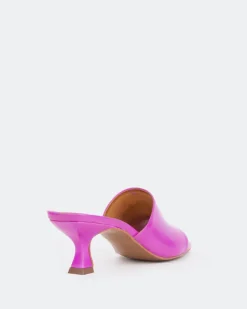 Women L'INTERVALLE Neptune Purple Leather/Cuir Violet