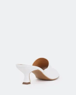 Women L'INTERVALLE Neptune White Leather/Cuir Blanc