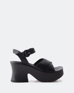 Women L'INTERVALLE Nerissa Black Leather