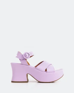 Women L'INTERVALLE Nerissa Lilac Leather