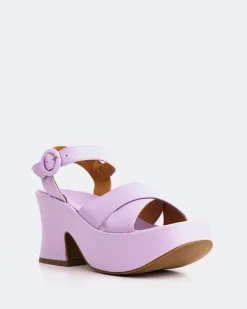 Women L'INTERVALLE Nerissa Lilac Leather