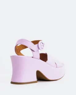 Women L'INTERVALLE Nerissa Lilac Leather
