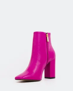 Women L'INTERVALLE Nesrine Fuschia Leather
