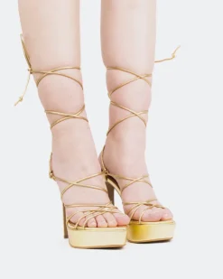 Women L'INTERVALLE Nevis Gold Metal