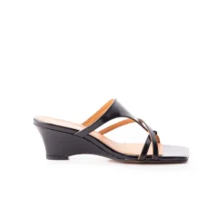 Women L'INTERVALLE Niobe Black Leather