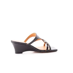 Women L'INTERVALLE Niobe Black Leather