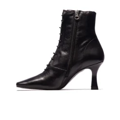 Women L'INTERVALLE Noble Black Leather