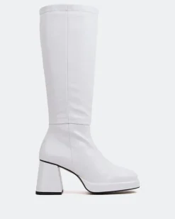 Women L'INTERVALLE Normandy White Naplack