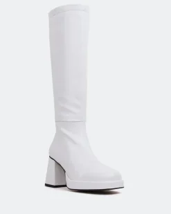 Women L'INTERVALLE Normandy White Naplack