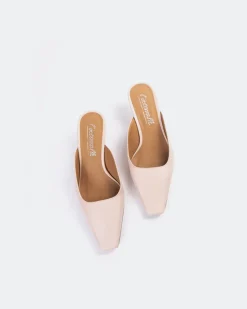 Women L'INTERVALLE Nostrand Nude Leather