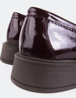 Women L'INTERVALLE Novee Burgundy Patent