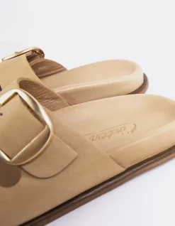 Women L'INTERVALLE Odalisque Camel Leather